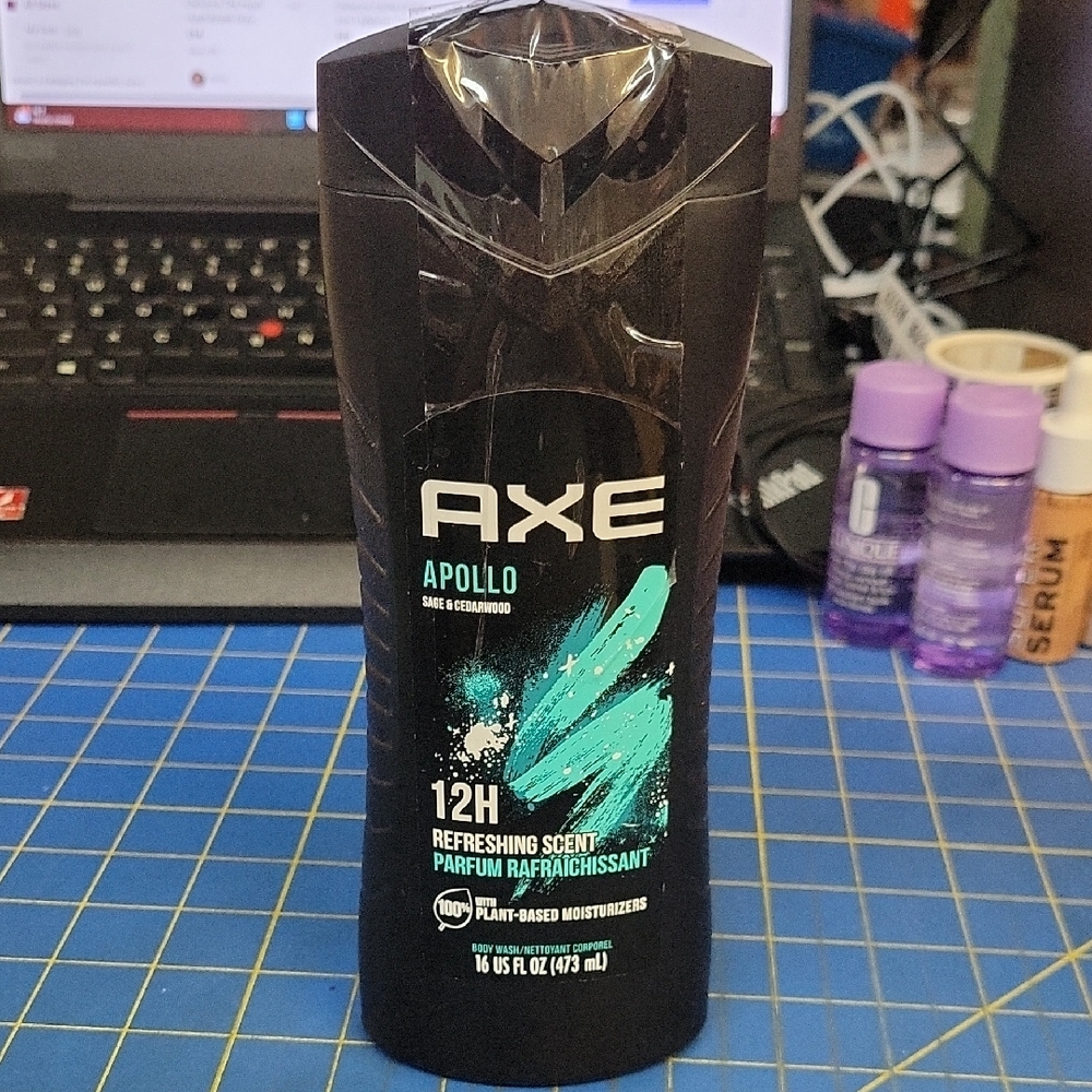 AXE Apollo Sage & Cedarwood Body Wash 473ml New Bottle